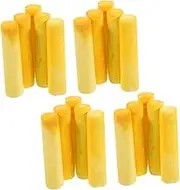 FUNNETOYU 20pcs Jumbo Sidewalk Chalk Washable Colored Chalks for Outdoor Art Graffiti and Blackboard for Teachers Parents