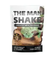 The Man Shake CHOC MINT 840g ONE WEEK SUPPLY Meal Replacement FREE SHIPPING