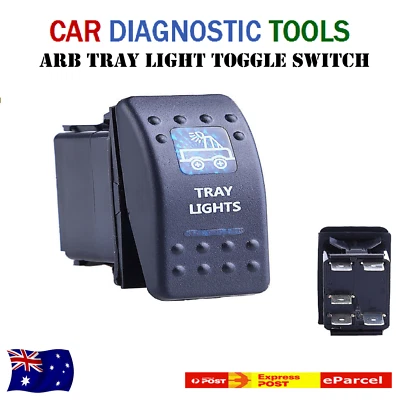 12V 20A Bar ARB Carling Rocker Toggle Switch Blue LED Car Boat Roof Light AT