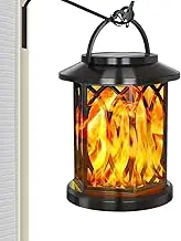 Balcony Hanging Light - Outdoor Solar Lanterns, Poolside Outdoor Lamp | Pathway Water Proof Lamp, Hangable Lanterns for Backyard Walkway Driveway Balcony Fence Pool Deck Gazebo Porch Yard Landscape