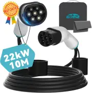22kW Type 2 EV Charging Cable, 10M, 32A, 3 Phase, IP55, RCM Certified