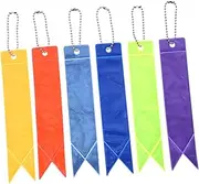 Toddmomy 12pcs Reflective Pendant Car Foam Glow Sticks Accessories Badge Lanyard Glitter Keychain Chains Keys Key Silver Key Holder for Wall Key Fob Glow-sticks Key Pvc