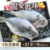 在飛比找台灣好農優惠-(寵愛媽咪)(4包組)【澎湖珍鮮】澎湖野生肉魚(200g;2