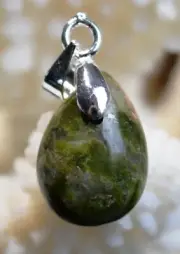 Unakite 6.8 Carats - Natural Stone Pendant - Mozambique // Ref G62