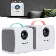 Mini Projector 1080P 2W Loudspeaker Light 30000 Hours Portable Projector