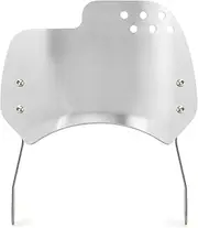 Windscreen Spoiler Universal MotorcycleWindscreen Wind Deflector Round Headlight for Husqvarna for Yamaha XSR for Royal Enfield Triumph Extension Spoiler(MP15-003-0014S-7)