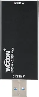 Hard Disk Box, USB 3.0 Hard Disk Box,USB to M.2 HDD Enclosure,USB 3.0 Mobile HDD Case,with 5Gbps Transmission Rate,Plug and Play