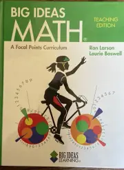 BIG IDEAS MATH GREEN: TEACHER EDITION By Holt Mcdougal - Hardcover NEW
