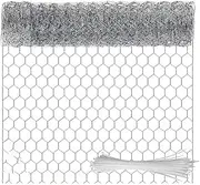 Chicken Wire Fencing Chicken Wire Mesh for Garden Chicken Wire for Crafts DIY Poultry Netting Wire Fencer for Coop Easy Install Easy to Use