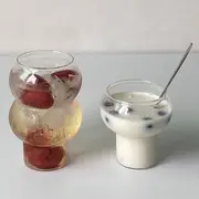 Glass Drinking Cup Transparent - L