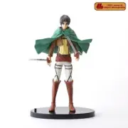 Anime Titan Master Scout Regiment Eren Jaeger fight PVC Figure Statue toy Gift