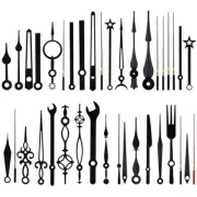 14 Styles Clock Hands Clock Mechanism Replacement Wrench Clocks Hands