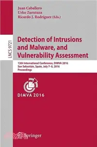 在飛比找三民網路書店優惠-Detection of Intrusions and Ma