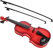 FELTECHELECTR Violin 1/2 Violin Electric Violin Violin Starter Violins Violin for Musical Instrument Model Violins Beginner Violin Instruments Plastic Light Brown
