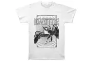 Led Zeppelin Unisex Adult Icarus Burst T-Shirt (White) - UTRO1008