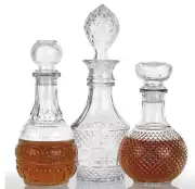 Lawadach Liquor Decanters, Glass For Whiskey, Vodka, Tequila, Bourbon Decantors