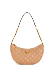 GUESS Women's Beige Giully Shoulder Bag