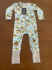 BONDS WONDERSUIT FINDING NEMO SQUIRT TURTLE WHITE BNWT SIZE 1 OG