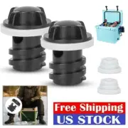 2Pcs Replacement Drain Plug for RTIC Cooler & YETI Cooler Leak-Proof Accessories