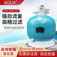 在飛比找蝦皮商城精選優惠-AQUA愛克過濾設備沙缸愛克水泵砂缸過濾器水處理過濾砂缸過濾