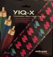 Audioquest YIQ-X Component Video Cable 1m