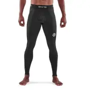 PAY LESS! || Skins Series-1 Mens Compression Long Tights (Black)