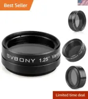 Variable Polarizing Telescope Filter - 1.25 Inch for Astronomy Enthusiasts
