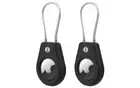 Apple AirTag Keychain Holder Luggage Keys Wire Cable Pets Secure Air Tag Cases 2