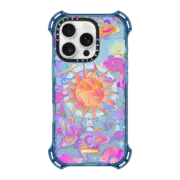 iPhone 16 Pro Bounce Case MagSafe Compatible Space Garden