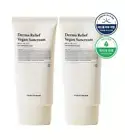 Foretderm Derma Relief Vegan Suncream 50ml *2pcs SPF 50+ For Sensitive Skin
