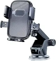 Phone Holder for Car, Cell Phone Holder for Car - Vent Cell Phone Mount | Suction Cup Phone Holder and Mobile Phone Holder with ro