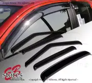 5pcs JDM Outside Mount Visor Rain Top Deflector For Kia Forte K3 5Door 2014-2016 (for: Kia)