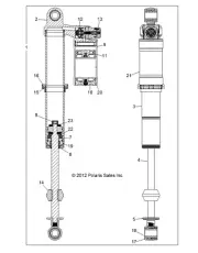Polaris RESERVOIR, Genuine OEM Part 1500912, Qty 1