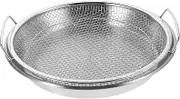 CATIEBYE Versatile Kitchen Tool 1 Set of Stainless Steel Draining Basket Fine Mesh for Food Oil Filtering