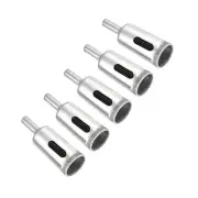 Aopin Diamond Drill Bits Core Drill Bits Hole Saw Kit 16mm(5/8inch) for Glass...