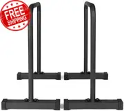 Chin-Up Dip Parallel Bars - Free-Standing Parallette Bars Dip Station - Pull-Up