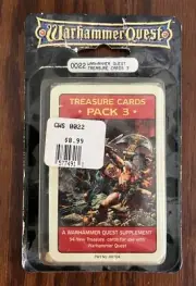 Warhammer Quest 1995 Treasure Cards Pack #3