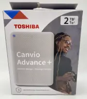 Toshiba 2TB Canvio Advance Plus Portable Storge