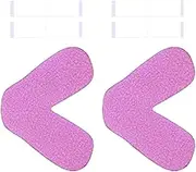 koolsoo Comfort Nose Pad for Avoiding Leaks, Red Mark, Pressure on Nose Bridge, Can Be Trimmed, Pink 2Pcs