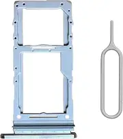 Dual SIM Card Tray Holder Slot Replacement for Samsung Galaxy Note 20 Ultra (Mystic White) Waterproof Rubber Ring and Card Pin