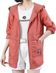 [neogor] Spring Summer Thin Windbreaker Women Jacket Coat Female Hooded Long Baseball Uniform Loose Jackets