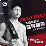 【WILDBULL】快扣式牛皮健身腰帶(WILDBULL 專業健身 腰帶 自動扣頭 重訓 舉重 全皮)