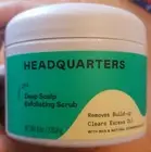 Headquarters Deep Scalp Exfoliating Scrub for Oily Scalp and Hair 8 oz