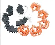 3m 20LED Halloween Pumpkin Bat Light String Horror Festival Decorative Lighting