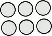 MUCKLILY 3 Pairs Auxiliary Mirror Convex Auto Rear View Mirror for Enhanced Road Visibility Vehicles
