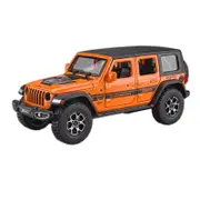 Catzon 1:32 Wrangler Alloy Car Model with Pull-Back Functionality and Sound Light Effects-Orange
