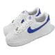 Nike 休閒鞋 Air Force 1 07 LO 男鞋 白 藍 AF1 皮革 低筒 DM2845-100