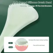 Tongue Cleaning Silicone Dental Tongue Scraper Double-sided Tongue Scraping Tool