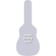 Torque Wooden Archtop Classical Guitar Case in Black Finish