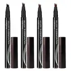 4 Points Eyebrow Tattoo Pen Waterproof Fork Tip Patented Microblading Makeup Ink